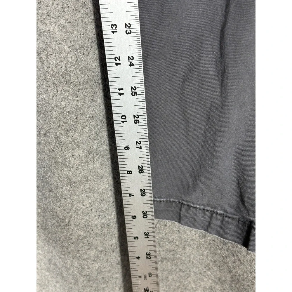 Banana‎ Republic Lived-In Chino Slim Fit Gray Stretch Pants Mens 31x30 Washwell